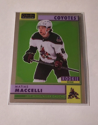 2023-24 OPC Platinum Retro #R-85 Matias Maccelli
