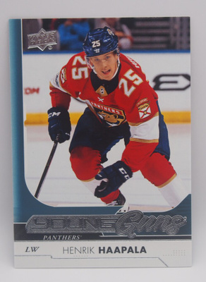 2017-18 Upper deck Young guns Henrik Haapala