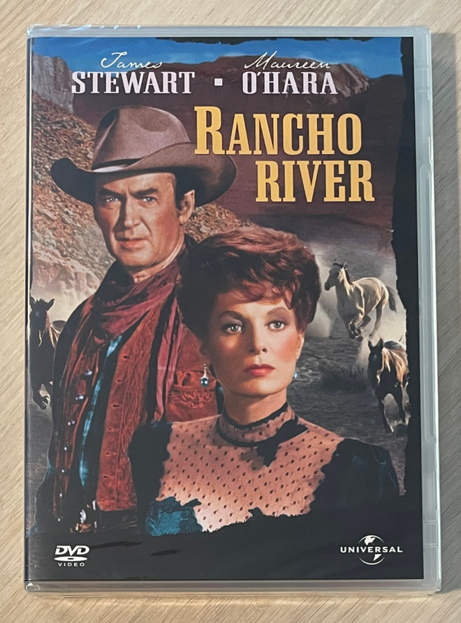 Rancho River (1966) James Stewart & Maureen O'Hara (UUSI)