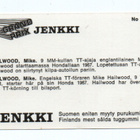 JENKKI GRAND PRIX n:o 108 Mike Hailwood purkkakuva - pikkukuva 2