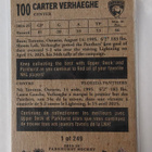 Carter Verhaeghe 2025-26 Parkhurst Hockey Retro 1 of 249 - pikkukuva 2