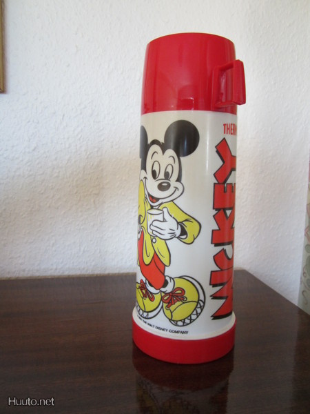 WALT DISNEY MIKKI HIIRI TERMOSPULLO VUODELTA 1987
