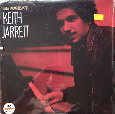 KEITH JARRETT - GREAT MOMENTS WITH KEITH JARRETT - LP