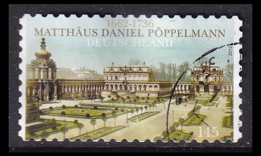 Saksa 2915 o Arkkitehti Matthäus Pöppelmann (2012)