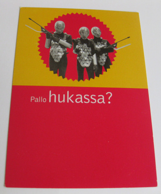 Pallo hukassa?