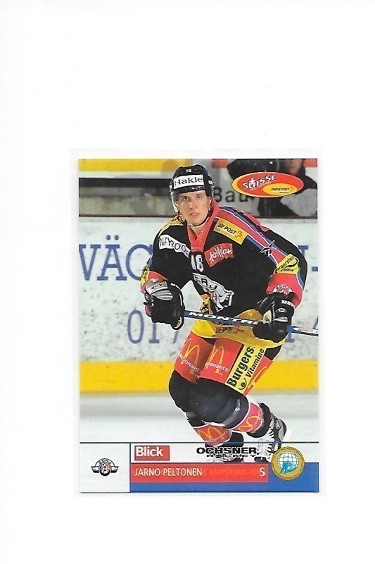 2003-04 Swiss Cards #117 Jarno Peltonen Rapperswill ILVES