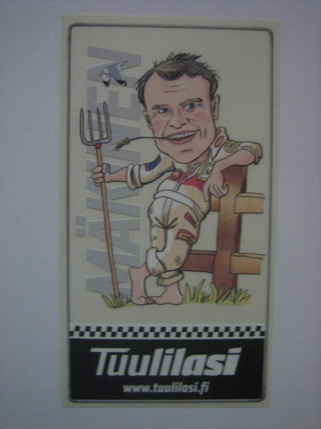 MÄKINEN TOMMI - Tuulilasi tarra 5
