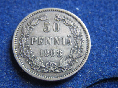 50 penniä 1908
