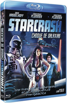 Starcrash 1978 Hasselhoff, Caroline Munro --scifi -Bd --UUSI