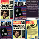 THE WORLD'S GREATEST CRANKS + WORLD FAMOUS SCANDALS 2 kirjaa - pikkukuva 1