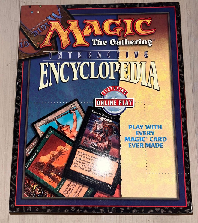 Magic The Gathering Interactive Encyclopedia CIB MINT