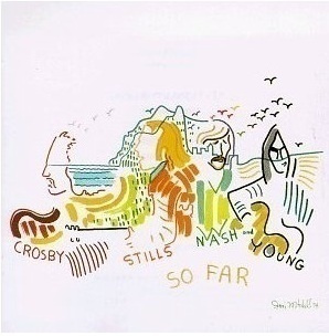 CROSBY, STILLS & NASH: So far (CD), 1974, kokoelma