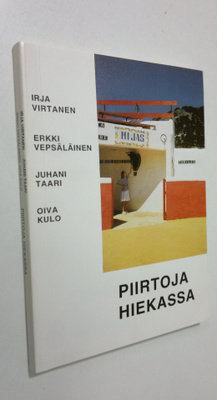 Piirtoja hiekassa (signeerattu)