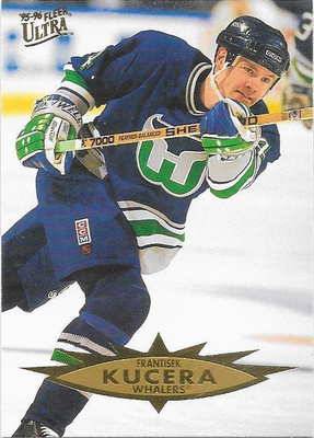1995-96 Ultra #67 Frantisek Kucera Hartford Whalers