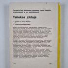 Peter F. Drucker : Tehokas johtaja - pikkukuva 2