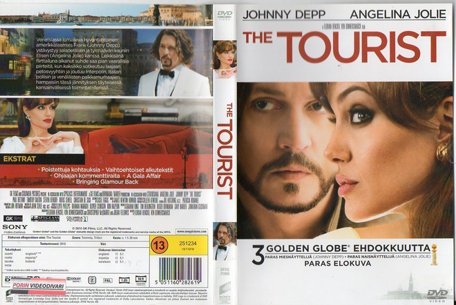 TOURIST, THE	(17 868)	-FI-	DVD		johnny depp	, 2010