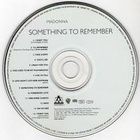 Madonna • Something To Remember CD - pikkukuva 3