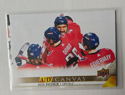 Alex Ovechkin 2022-23 UD Series 2 UD Canvas