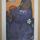 Paul Gauguin: Nainen ja mango, taidepk, ei p. - pikkukuva 1