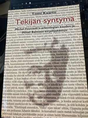 Tomi Kaarto: Tekijän syntymä - Foucault, Bahtin
