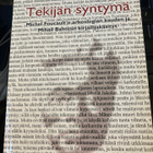 Tomi Kaarto: Tekijän syntymä - Foucault, Bahtin - pikkukuva 1