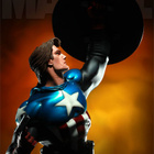 SIDESHOW BUCKY BARNES - CAPTAIN AMERICA - HEAD HUNTER STORE. - pikkukuva 2