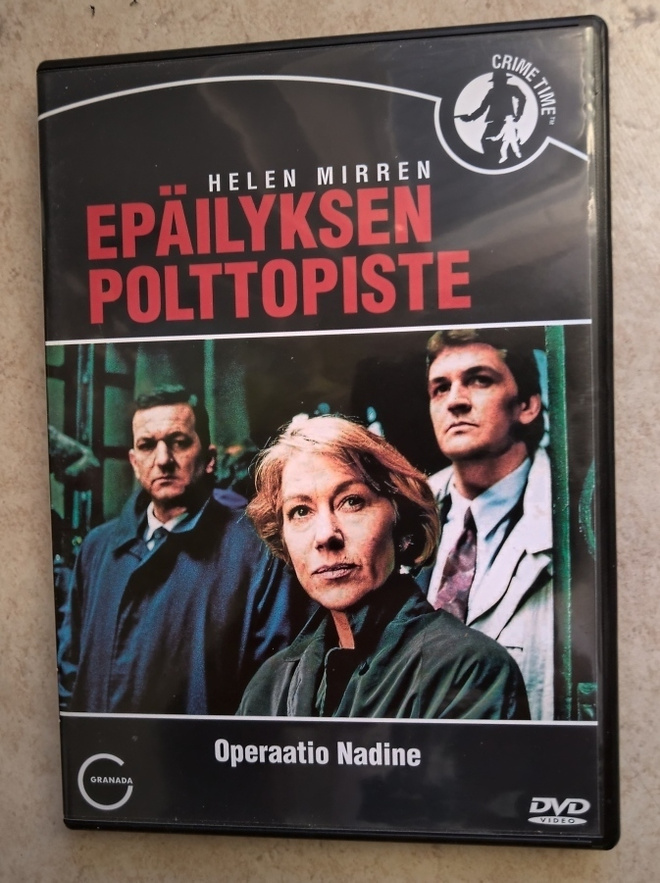 Epäilyksen polttopiste - Operaatio Nadine, DVD.