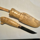 Karhunpää puukko. - pikkukuva 1