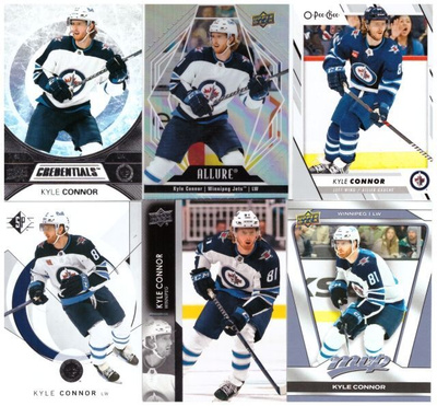 6 x KYLE CONNOR Winnipeg Jets
