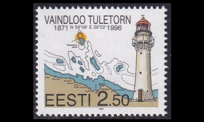 Eesti 283 ** Majakka Vaindloo (1996)