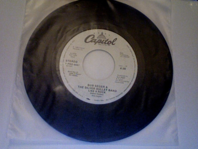 BOB SEGER :: LIKE A ROCK :: VINYYLI  PROMO 7"  1986   U.S.A.