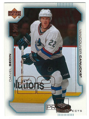 00-01 Upper Deck Pros & Prospects #84 Daniel Sedin