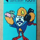 Tintti ja säästöpossu 100 mk puhelukortti D12 - pikkukuva 1