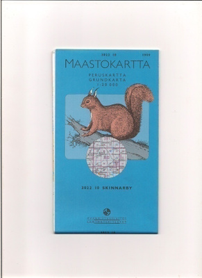 Maastokartta 1:20 000 Skinnarby