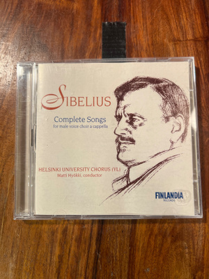 Sibelius - Complete Songs For Male Voice Choir A Cappella cd