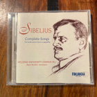 Sibelius - Complete Songs For Male Voice Choir A Cappella cd - pikkukuva 1