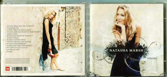 NATASHA MARSH . CD-LEVY . AMOUR