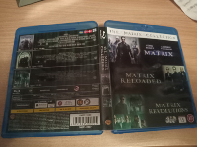 The Matrix Collection (3 blu-ray)