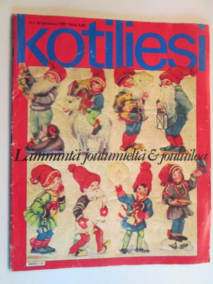 KOTILIESI LEHTI 24/1981 SIS.LUETTELO KUVA 2 JA 3 JOULUNUMERO