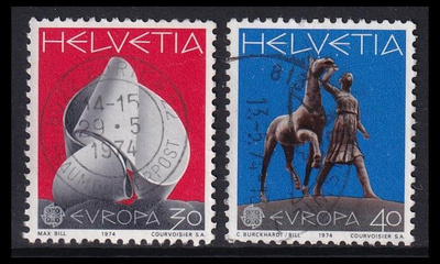 Sveitsi 1029-30 o Europa veistoksia (1974)
