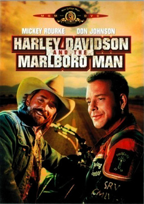 Harley Davidson ja Marlboro-mies 1991, M. Rourke, D. Johnson