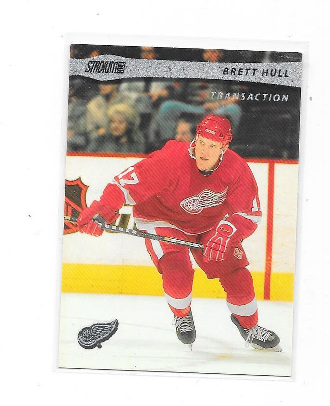2001-02 Stadium Club #105 Brett Hull  Detroit Red Wings