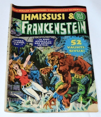Ihmissusi & Frankenstein 6 1973