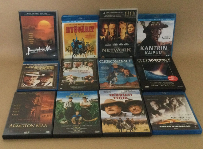 Robert Duvall -elokuvia 12 kpl DVD & Blu-ray