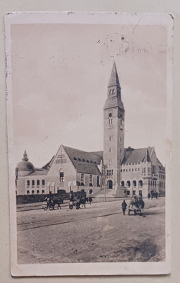 Helsinki, Kansallismuseo, useita hevosvaljakoita,1917 + sens