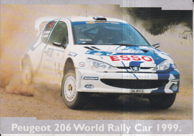Peugeot 206 World Rally Car 1999.   e217