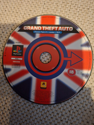 PS1 Grand theft Auto Mission Pack #1 London