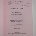 Viktor Kärki : Pidätetty hymy (signeerattu, tekijän omiste) - pikkukuva 3
