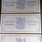 Suomi 5 Markan Seteleitä 1963 3 kpl - pikkukuva 3