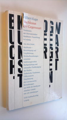 albert Kapr : Buchkunst der Gegenwart